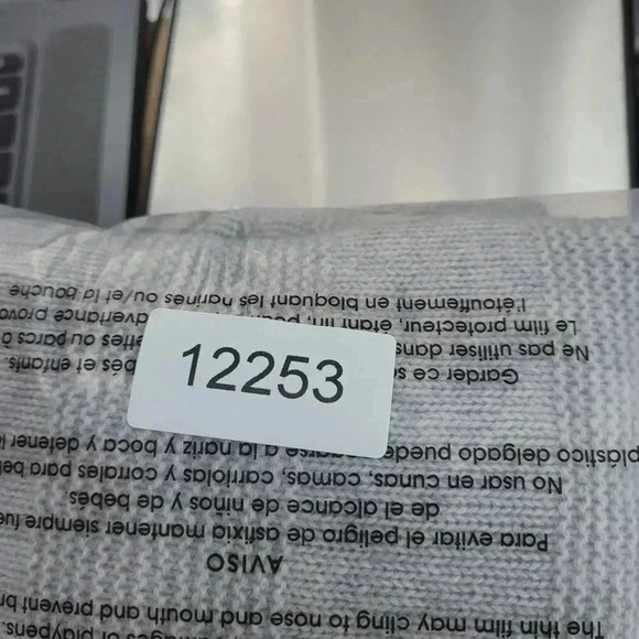 Bartolini Made In Italy Light Gray Cashmere Blend Crop Sweater Women's L 7CT - Picture 7 of 7